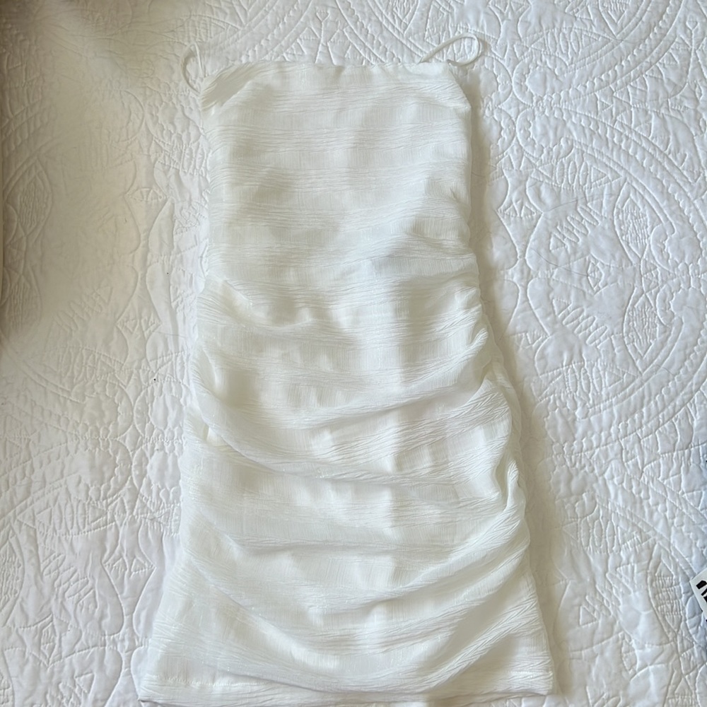 Hello Molly White mini Dress